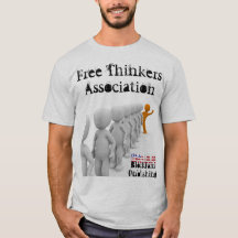 Free Thinkers Association Men's T-Shirt (Grey)
