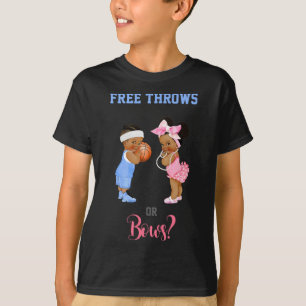 Free Throws or Bows Basketball Baby T-Shirt