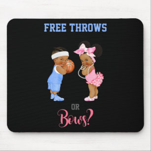 Free Throws Or Bows Bysketbyll By  Mouse Pad
