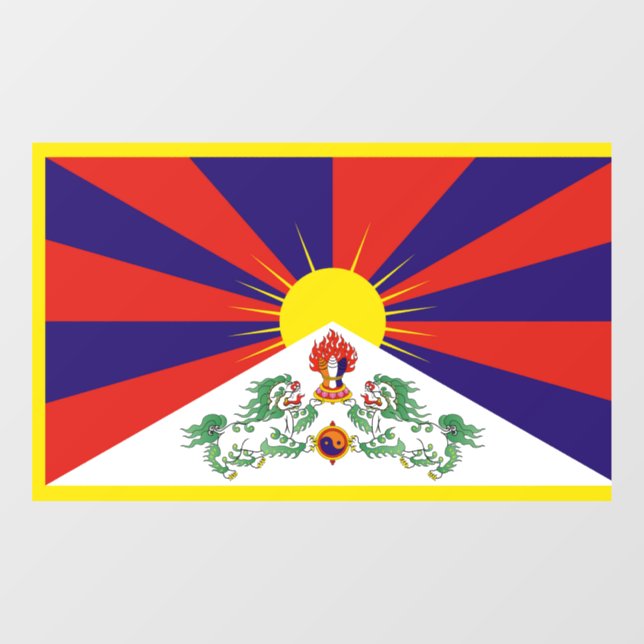 Free Tibet flag (Sheet)
