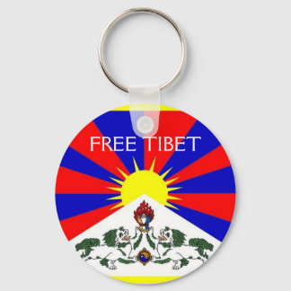 FREE TIBET Keychain