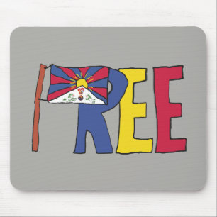 Free Tibet Mouse Pad