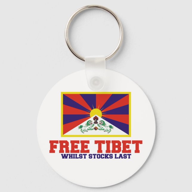 Free Tibet spoof Key Ring (Front)
