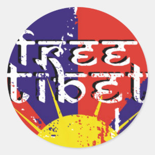FREE TIBET STICKER