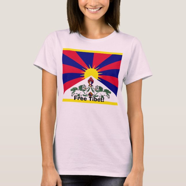 Free Tibet! T-Shirt (Front)