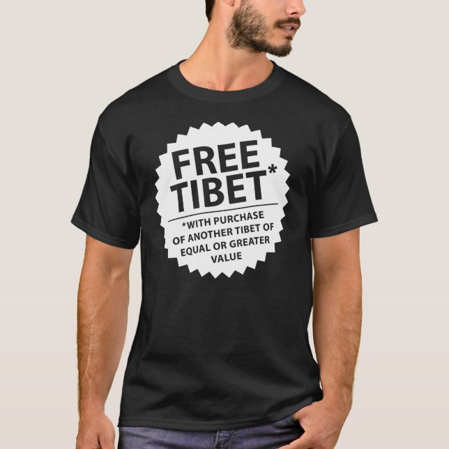 Free Tibet* T-Shirt (Front)