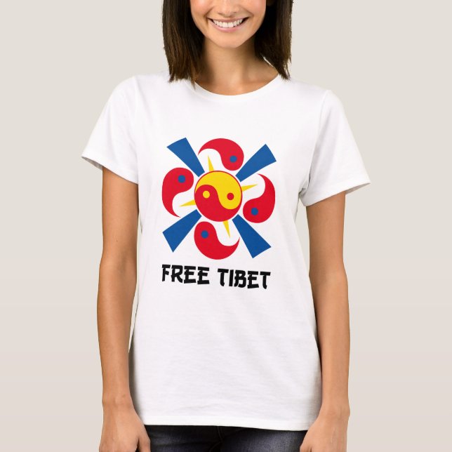 free tibet T-Shirt (Front)