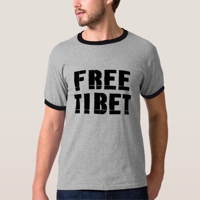 FREE TIBET T-SHIRTS & GEAR (Front)