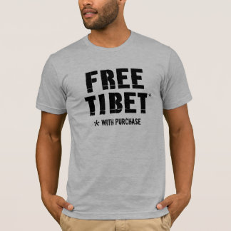 Free Tibet (with purchase) T-shirt