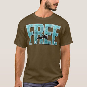 FREE TILLY Blackfish Killer Whale Orca Save the Wh T-Shirt