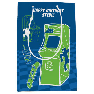 Free Time Arcade Medium Gift Bag