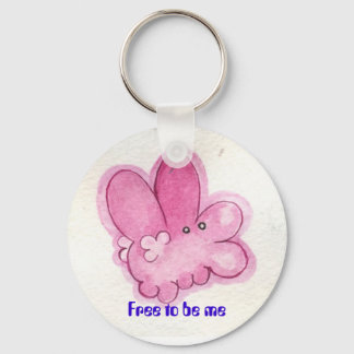 Free to be me key ring