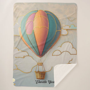 "Free to Roam" Sherpa Blanket