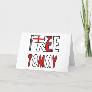 Free Tommy Thank You Card