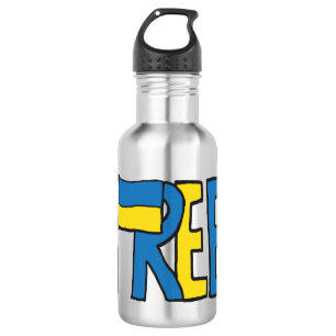 Free Ukraine 532 Ml Water Bottle