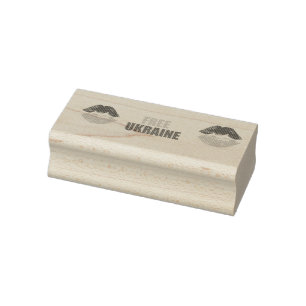Free Ukraine Rubber Stamp