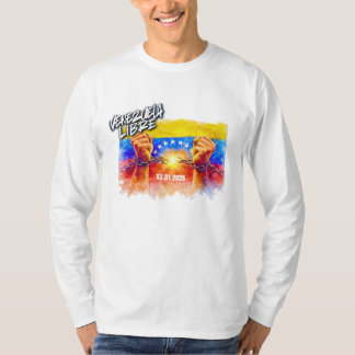 Free Venezuela 2026 - Celebrating Liberty T-Shirt
