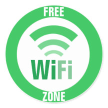 Free WiFi Sign