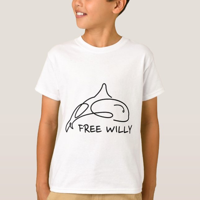 Free Willy T-Shirt (Front)