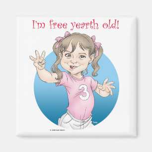 Free yearth old! magnet