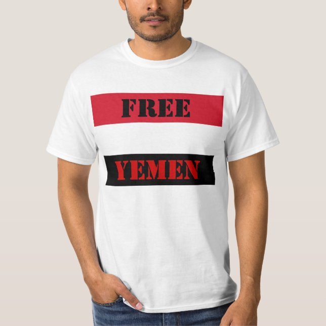 FREE YEMEN T-Shirt (Front)