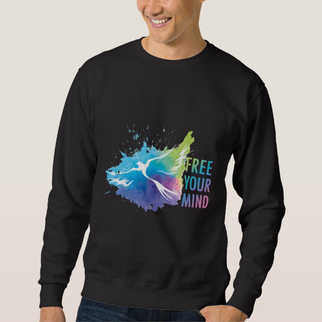 Free Your Mind Dove Sweatshirt (Front)