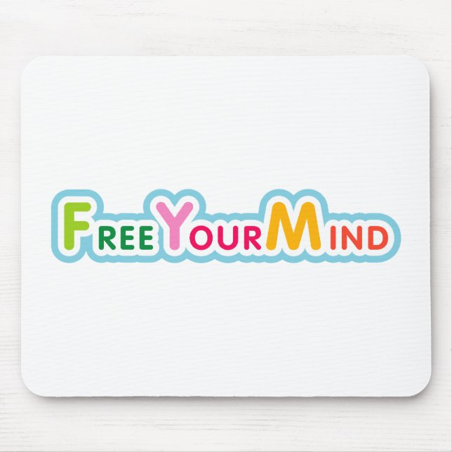Free Your Mind Mouse Pad (Front)