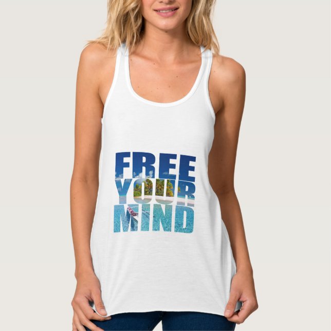 FREE YOUR MIND SINGLET (Front)