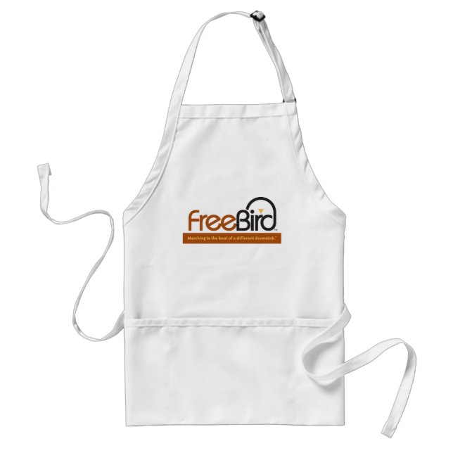FreeBird White Apron (Front)