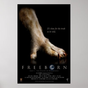 Freeborn Paw Poster