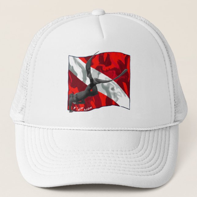 freediving copy trucker hat (Front)
