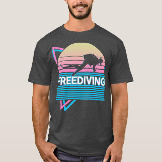 Freediving Freediver Retro T-Shirt