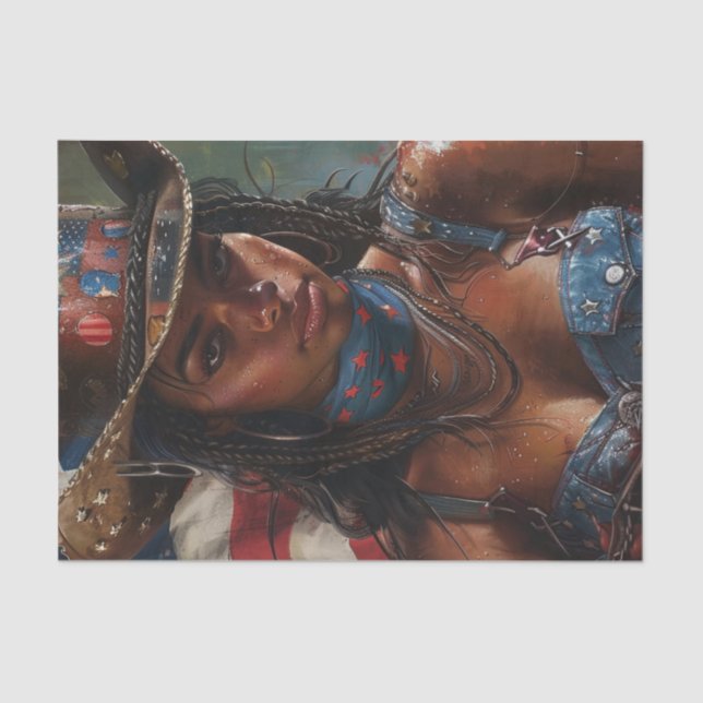 Freedom3  tissue paper (Front)