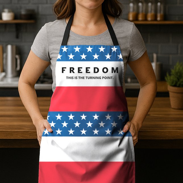 Freedom A True Patriot Apron (Creator Uploaded)