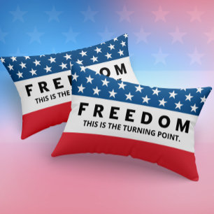 Freedom A True Patriot Lumbar Cushion