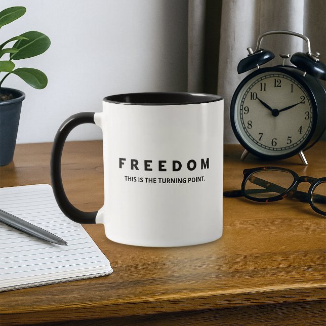 Freedom A True Patriot Mug (Creator Uploaded)
