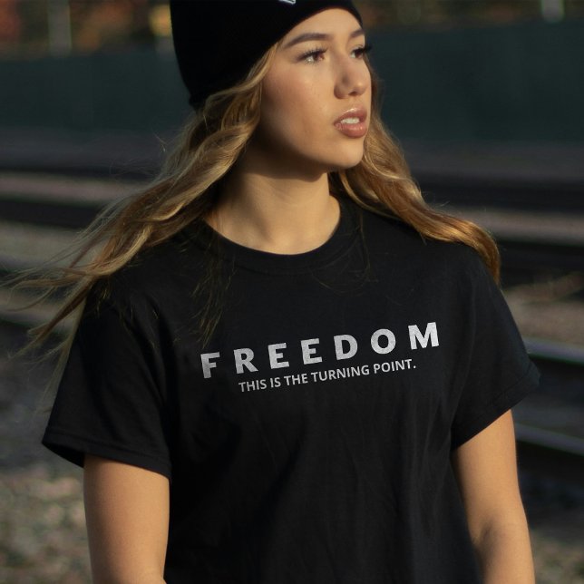 Freedom A True Patriot T-Shirt (Creator Uploaded)
