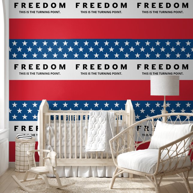 Freedom A True Patriot Wallpaper (Kids)