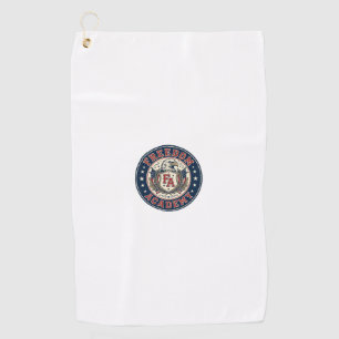 Freedom Academy Patriotic Patriotic University Aca Golf Towel