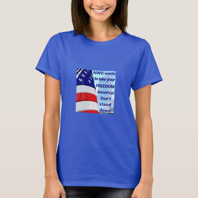 Freedom America (dark) T-Shirt (Front)