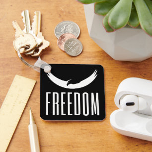 FREEDOM, Are you free ? Key Ring