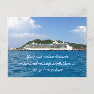 Freedom at St. Martin Custom Cruise Mailer Postcard