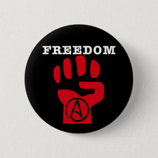 Freedom atheist button
