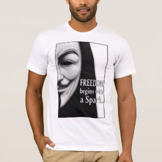 Freedom Begins With a Spark T-Shirt
