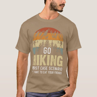 Freedom Campfire Nature Camping girl T-Shirt