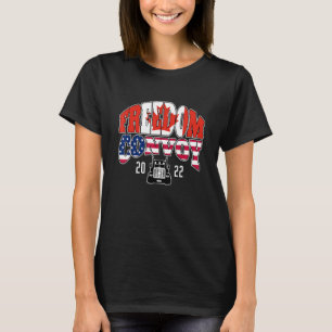 Freedom Convoy 2022 Canada Flag Usa Flag T-Shirt