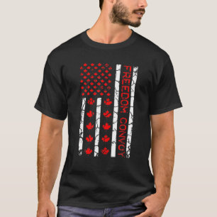 Freedom Convoy 2022 Support Canadian Truckers T-Shirt