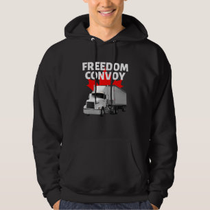 Freedom Convoy 2022 Support Our Truckers Canada US Hoodie