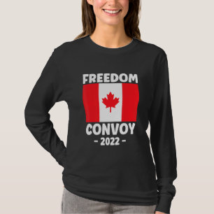 Freedom Convoy 2022 Support Our Truckers Canada US T-Shirt