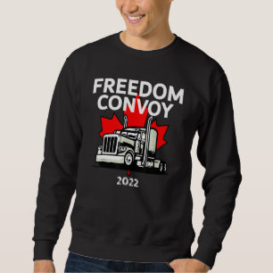 Freedom Convoy 2022 Support Our Truckers Convoy Us Sweatshirt